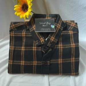 Gift Box kado cowok Kemeja flanel - Hampers cowok Kemeja Flanel kotak kotak lengan panjang kado anniversari kado ultah kado wisuda murah lengkap
