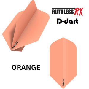 Ruthless Rx Dart Flights - SLIM 100 Micron R4X Solid Darts Flight 3Pcs/Pack (SAYAP ARROW)