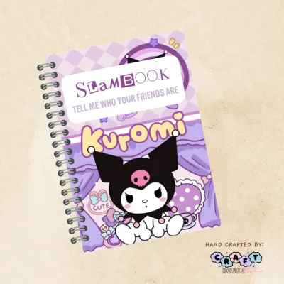 kuromi Sanrio Slam book Autograph Notebook for friendship