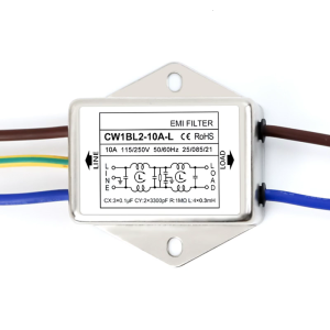 Single Phase 250V Electromagnetic Interferences Suppressors for Continuous and Intermittent Pulse Disturbances
