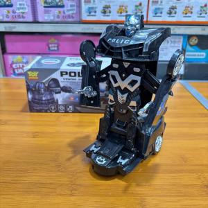 MAINAN MOBIL POLISI ROBOT TRANSFORMER