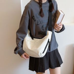 Sling Bag for Korean Fashion Oxford Shoulder Bag for Woman Single Shoulder Underarm Messenger Bag