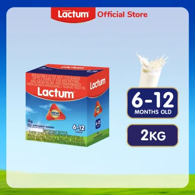 Lactum for 6-12 Months Old Infant Milk Formula Supplement Powder