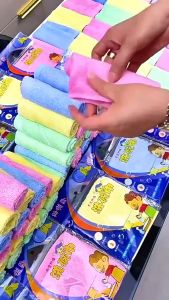 READY STOCK!!! Kitchen Cleaning Cloth  Multi-Purpose Dish Washing Towel  Oil Absorbent Reusable Cleaning Rag  YLC-001 洗碗巾