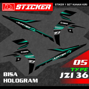 STICKER PREMIUM STIKER MOTOR STRIPING YAMAHA JUPITER Z1 JZI 36
