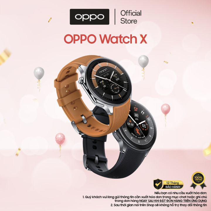 Đồng hồ thông minh OPPO Watch X | Chỉ tương thích ANDROID - Hàng chính hãng