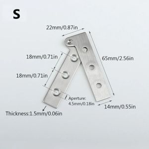HUNIU 2PCS Chicken beak Hidden Hinges Seven-word Inset Damping Pivot Hinge Home Hardware Stainless Steel Invisible Door Pivot Hinge Kitchen Cabinet