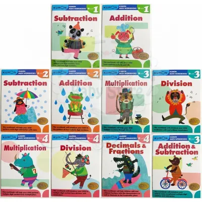 Kumon Math Workbooks SET