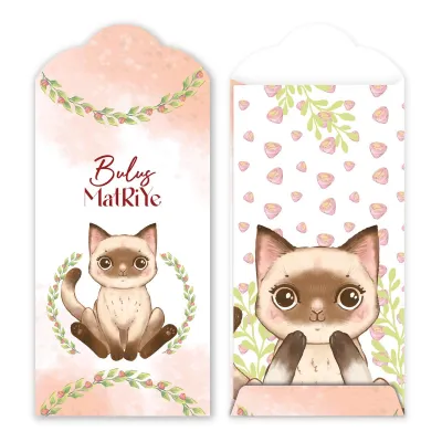 TOM Sampul Raya 10pcs Tema Kucing