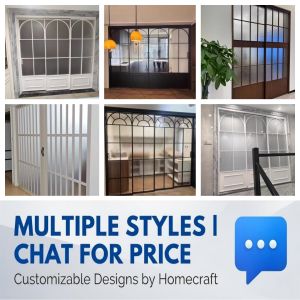 Aluminum Sliding Door Glass Partition Multi-Panel Synchronized Slide Customize Design Size Color BTO Condo HDB Balcony Kitchen Living Room Divider