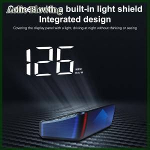 Aolie Car Speedometer HUD Head Up Display Digital Speed Meter Windshield Projector For Vehicles Truck Auto Electronics Accessories