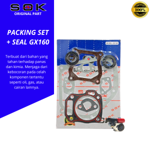 Paking gasket set GX160 + SEAL Gasket set GX160 paking kop GX160 GX200 + SEAL