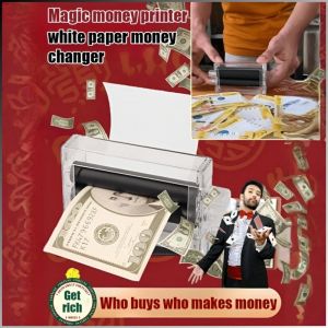 Magic Prop Transparent Housing Magic Tool Visual Impact Reusable Imitation Banknotes Exquisite Appearance