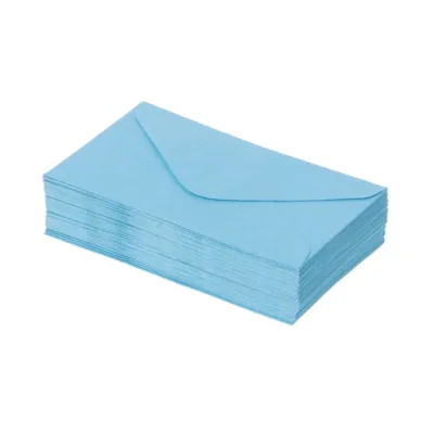 LUMI CO 50Pcs/Pack School Supplies Party Message Card Retro Wedding Mini Envelopes Paper Envelopes Colorful Envelopes Invitation Envelopes