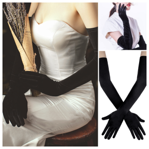 Sarung Tangan Panjang Satin untuk Pesta dan Pernikahan - Kualitas Terbaik untuk Acara Spesialmu