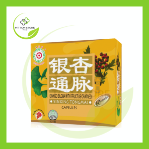 Ginkgo Biloba with Fructus Crataegi (60 Capsules) Fulfilled by MY TCM STORE