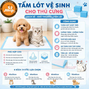 Tã lót 4 miếng cho chó mèo thỏ bọ - T3 PETS SHOP