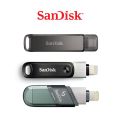SanDisk iXpand Flash drive 64-256GB  แฟลชไดร์ฟ สำหรับ iPhone iPad ไอโฟน ไอแพด เมมโมรี่ แซนดิส สำรองข้อมูล OTG SDIX60N SDIX70N SDIX90N. 