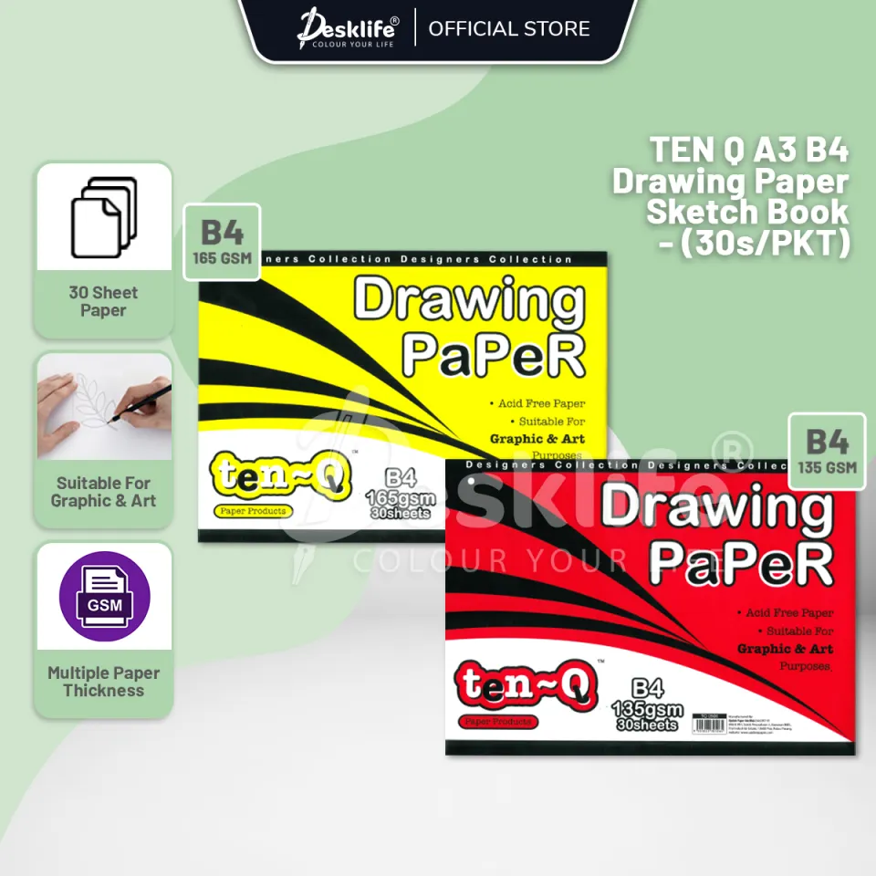 Buy Sundaram A3 36 Pages Sketch Drawing Book, D-8 (Pack of 2) Online At  Best Price On Moglix