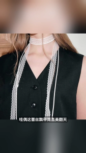 Elegant Silk Scarf Light Weight Halloween Scarves Sweet Styles Neckerchief for Travel and Parties