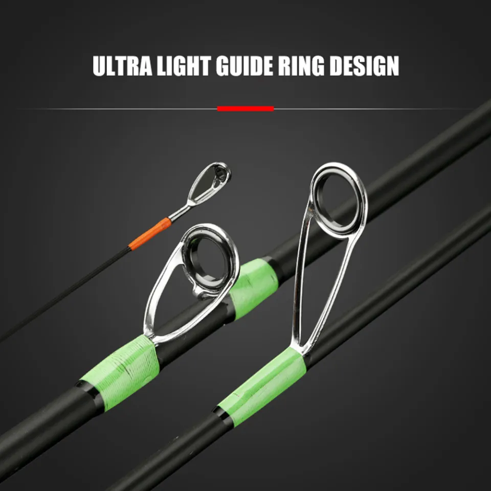 FreeShip Ultra Light Fishing Rod 1.5m-1.8m Carbon Fiber Spinning/Casting  Rods Solid Tips 2-6LB Line Weight Lure 2-8g UL Freshwater Rod
