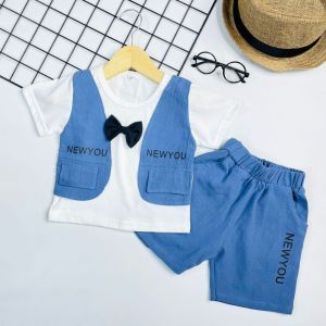 Setelan Baju Rompi NEW YOU Anak anak laki laki  1-4 Tahun Baju Anak Berkualitas