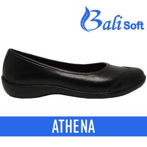 Balisoft Ladies Durable Comfortable Waterproof PVC Shoes - Athena (Black)