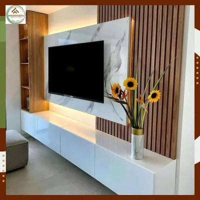 MEJA KABINET TV BAWAH PREMIUM PLYWOOD 240.220.200.180.160.150.140.120.100.80 X 30 X 40 CM PLWOOD GRADE A COSTUM MINIMALIS