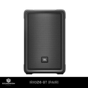 JBL IRX108-BT Powered 8-inch Portable PA Loudspeaker With Bluetooth (PAIR)