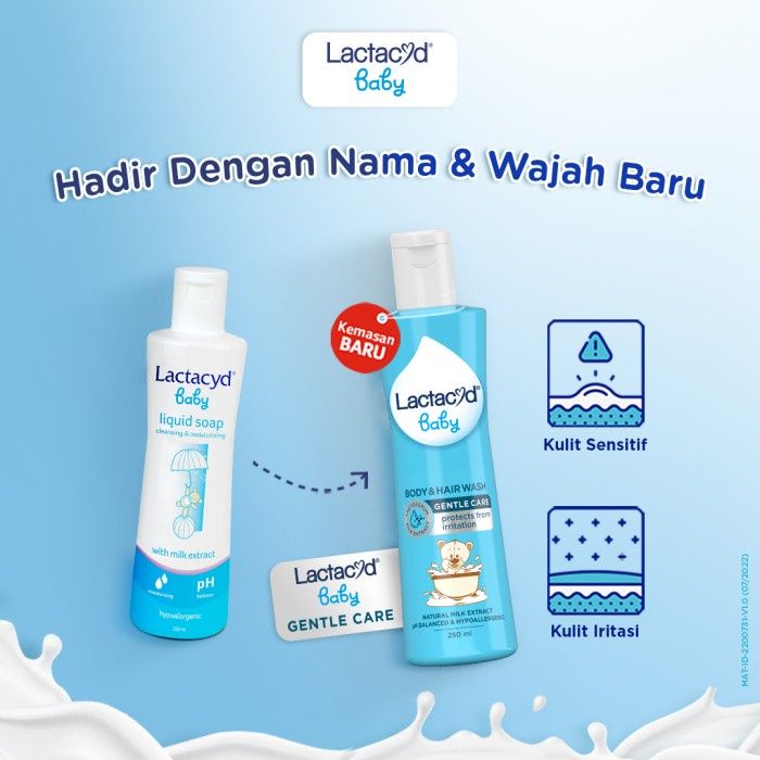 Lactacyd Baby Liquid Soap Sabun Bayi Sensitif Sensitive Sabun