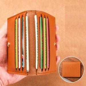 Slim and Compact Bank ID Card Case Drivers License Wallet Simple Anti Demagnetization Card Holder