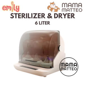 EMILY UV Sterilizer & Dryer 6L 60W / Alat Steril Pengering Botol Susu Dot Peralatan Bayi