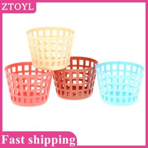 ZTOYL💝 5pcs Mini 1 12 Cute Dollhouse Storage basket Dolls Miniature Decoration