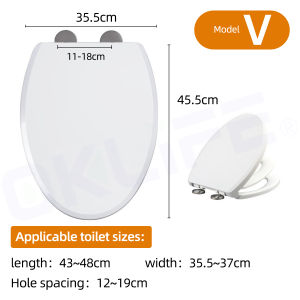 [OKLIFE. ] Child Potty Training Adult Toilet Bidet Seat With Convenient Bidet Toilet Seat