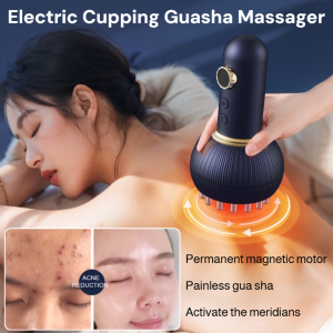 Cupping and Gua Sha Two-in-One Full Body Therapy Device Electric Vacuum Scraping Slimming Massager Detoxification Therapy