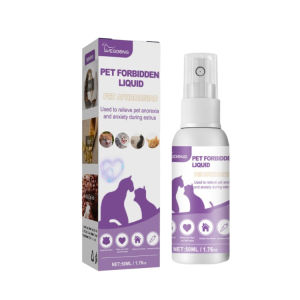Yegbong Pet Calm Spray Cats Dogs Estrus Control Lotion/Scientific Formula/Anti-Estrus Use/Calming For Pets