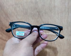 SPH3011 Kacamata Minus Import - Kacamata Minus Antiradiasi - Kacamata Minus Oval - Kacamata Minus Cat Eye Lensa Antiradiasi Bahan Lentur - Kacamata Minus Cocok Untuk Pria dan Wanita - Kacamata Minus Lentur dan Ringan