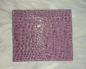 DOMPET CARD HOLDER CROCO GLOSSY  6 SLOT KARTU + 1 SLOT MONEY