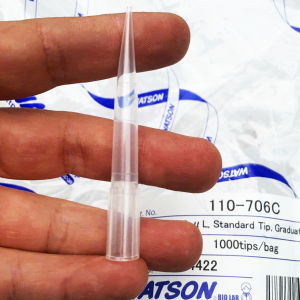 Đầu Côn Trắng 1000µl – Túi 1000 Cái Đầu Tip Pipet Chuẩn Lab