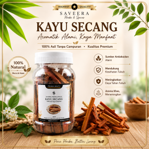 Kayu Secang Stik II Sappanwood Stick Non Serut 100G