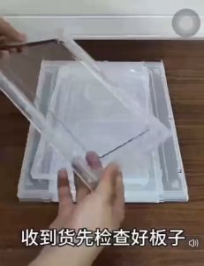 【𝗔𝗦𝗛】【PREMIUM】Stackable Shoe Box Megnetic Front Open Acrylic Transparent Shoe Storage Box