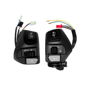 ✨[1 set]Carbon Handle Switch Set with Hazard Light for Yamaha Aerox/Mio