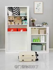[CozyNest ]Window Cabinet Multifunction Adjustable Sliding Door Bay Window Large Capacity Waterproof Storage Cabinet