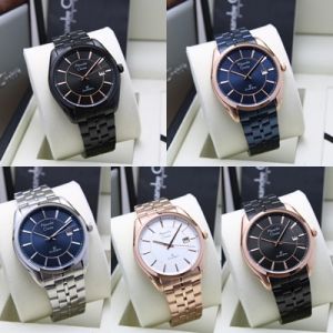 Jam Tangan Pria Alexandre Christie AC 8578 AC8578 AC 8656 Original Garansi Resmi 1 Tahun - Tali Rantai