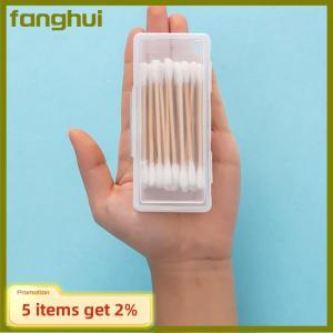 fanghui กล่องยาแบบพกพาสำหรับเดินทางกล่องใส่สำลีกล่องใส่เครื่องประดับไหมขัดฟันกันฝุ่นกล่องเครื่องประดับ