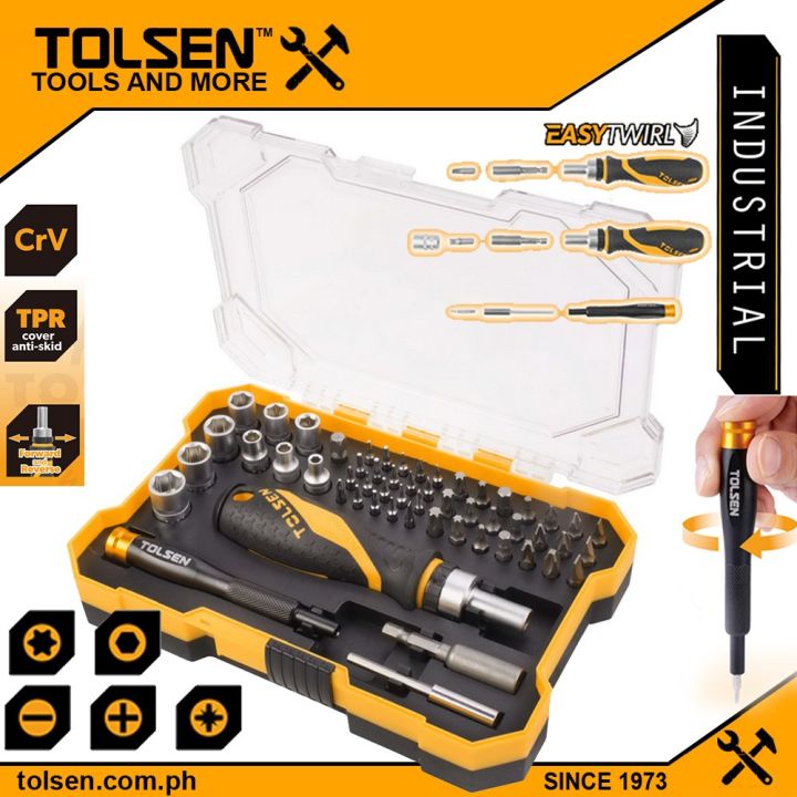 YATOYT-14474 46 Pcs Square Drive Socket Set - View #12