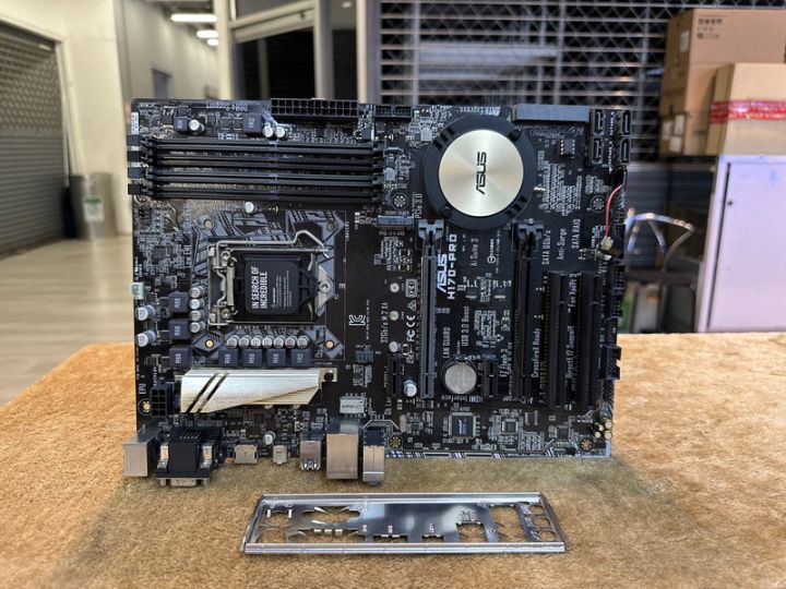 ASUS 暑く H170-PRO LGA1151 ATXマザーボード、Celeron G3930、メモリ4GB、256GB M.2 SSD、電源、