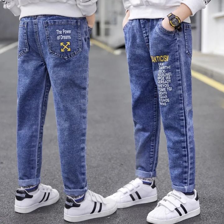 Boys Children's Clothing 9 14 Years | Boy Jeans Pants 14 Years Old - New  Fashion Boys - Aliexpress