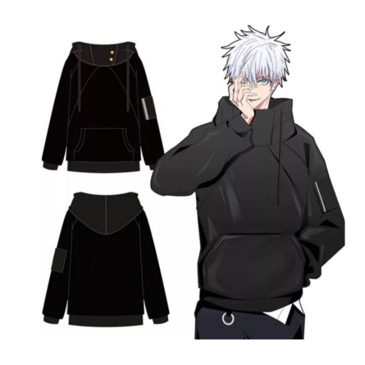 Promo Jaket Sweater Hoodie Gojo Satoru Yuji Itadori Jujutsu Kaisen Bisa  Bayar Di Tempat Lazada Indonesia