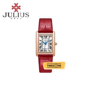 Julius นาฬิกาแฟชั่นเกาหลี ของแท้ 100% ประกันศูนย์ 1 ปี นาฬิกาข้อมือผู้หญิง กันน้ำ 3 ATM รุ่น JA-1333